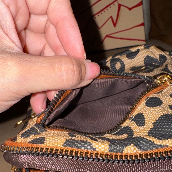 Leopard Print Mini Backpack - Picture 6 of 6